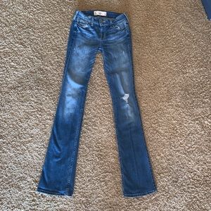 Hollister boot cut light wash jeans
